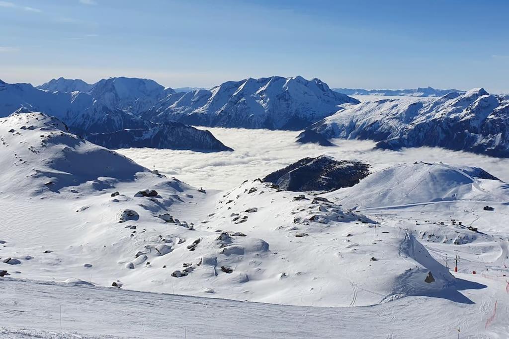 *Nouveau* Pied Des Pistes * Piscine Ext. Chauffee* Alpe d'Huez Exteriör bild
