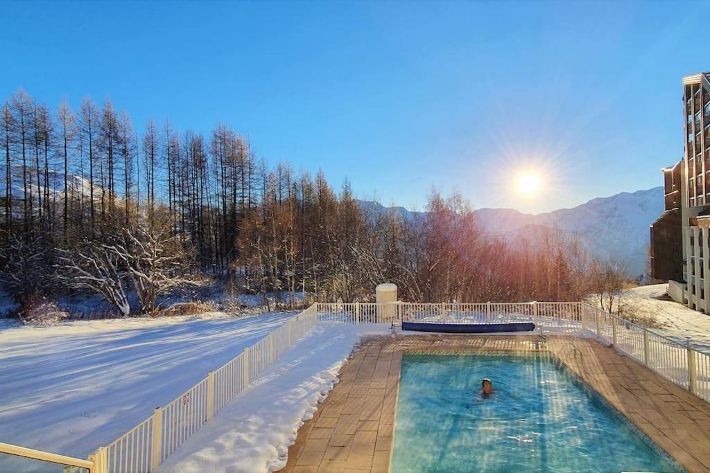 *Nouveau* Pied Des Pistes * Piscine Ext. Chauffee* Alpe d'Huez Exteriör bild